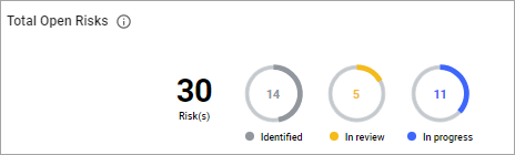 Total Open Risks Total Open Risks